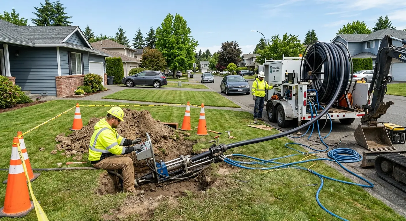 Trenchless Sewer Repair in Nether Providence, PA